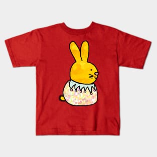 Easter Bunny Rabbit in a dress Kids T-Shirt